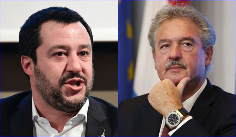 Scontro Salvini-Asselborn sull'immigrazione