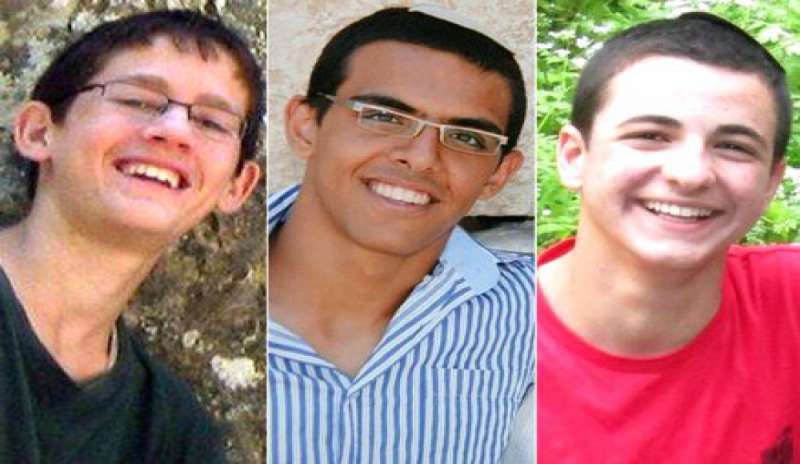 Scovati e uccisi i presunti killer dei tre giovani ebrei