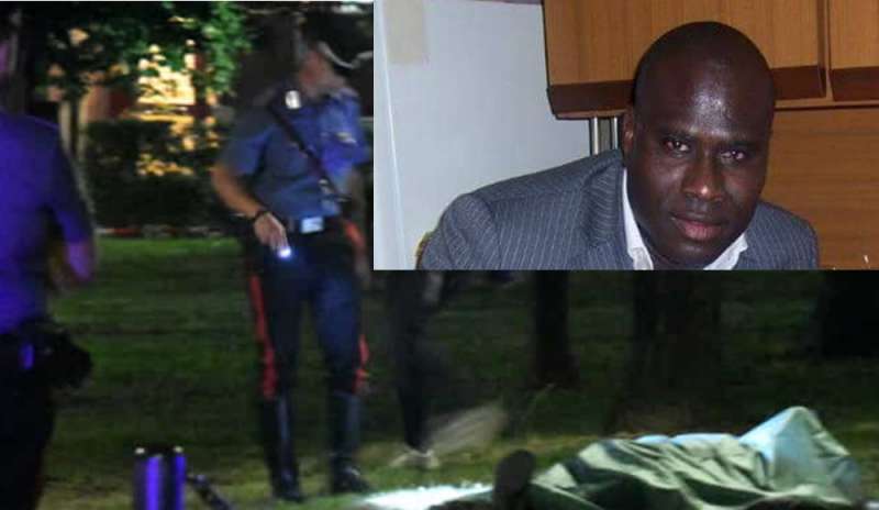 Senegalese assassinato con 12 colpi di pistola