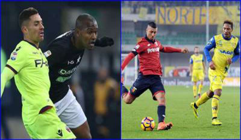 Serie A: Chievo-Genoa termina senza reti, l’Udinese batte il Bologna al 93′