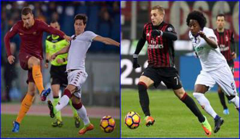 Serie A, ok Roma e Milan: giallorossi super col Torino; Deulofeu punisce la Viola