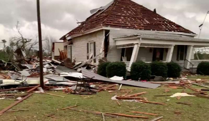 Serie di tornado in Alabama: almeno 23 morti