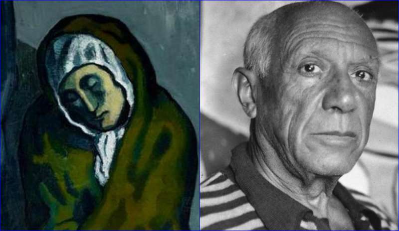 Sotto una tela di Picasso scoperti due dipinti nascosti