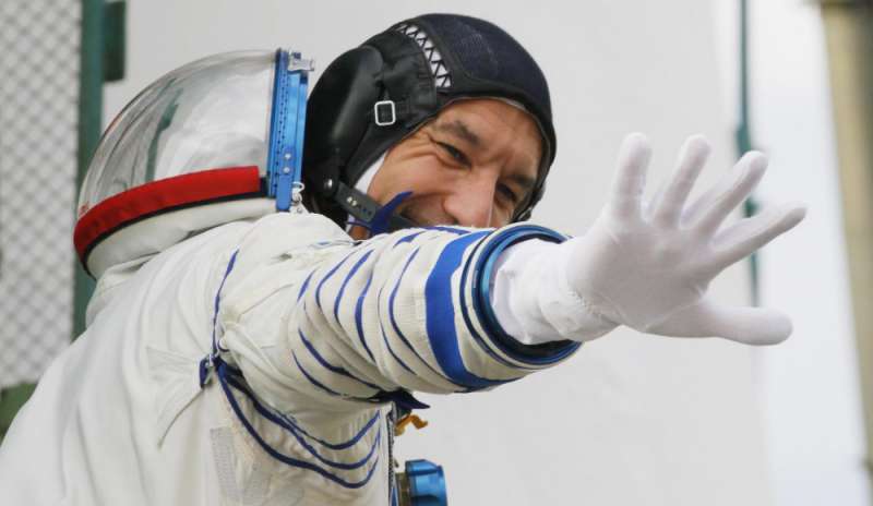 Soyuz è partito, Parmitano alla volta dello spazio
