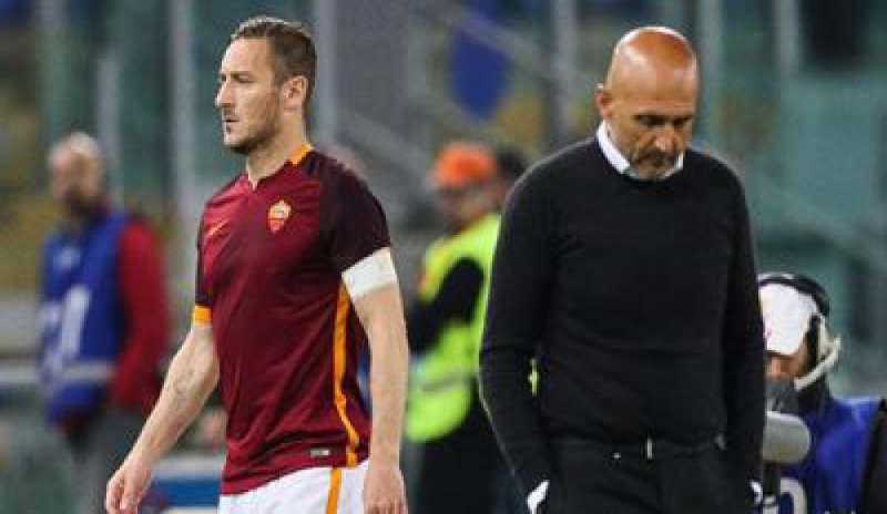 Spalletti: “Ho penalizzato Totti, ma penso a vincere”