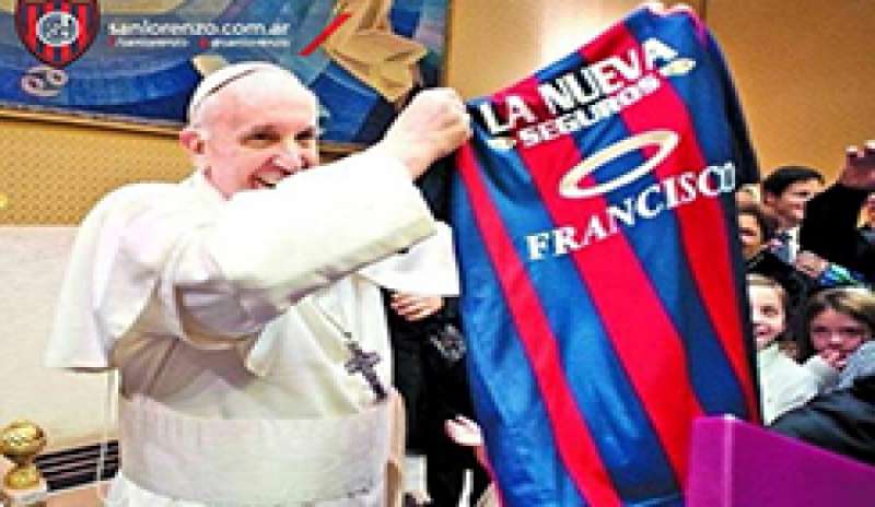 La squadra argentina del San Lorenzo intitola il nuovo stadio al Papa