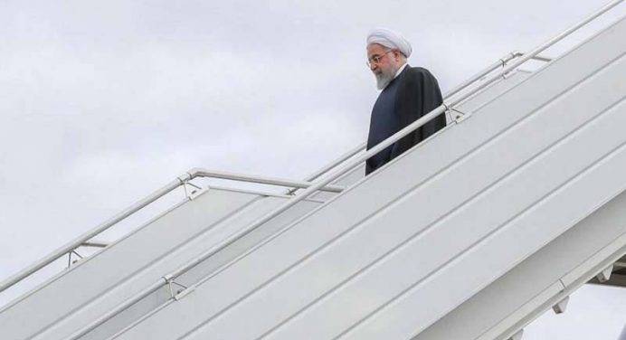 Storica visita del presidente iraniano Rohani