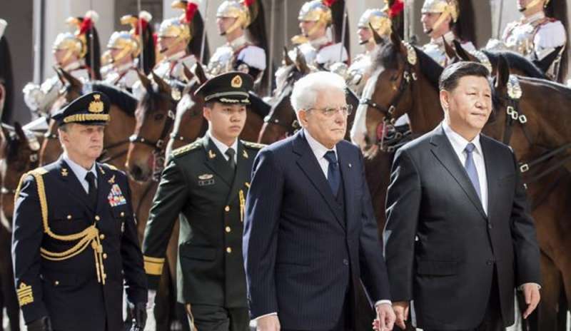Sul Colle più alto la “benedizione” all'accordo Italia-Cina