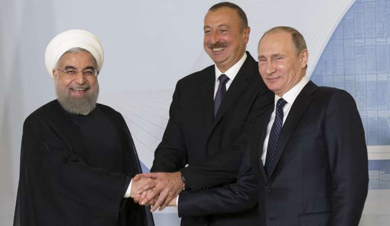 Trilaterale tra Putin, Rouhani e Aliyev