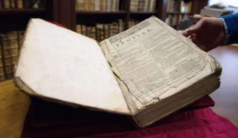 Trovato il primo in Folio di Shakespeare nella biblioteca francese di Saint-Omer