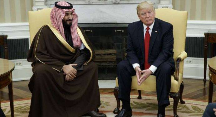 Trump, nessuna misura contro bin Salman