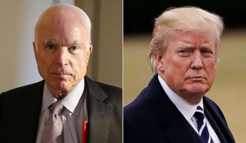 Trump rifiuta di definire McCain un eroe