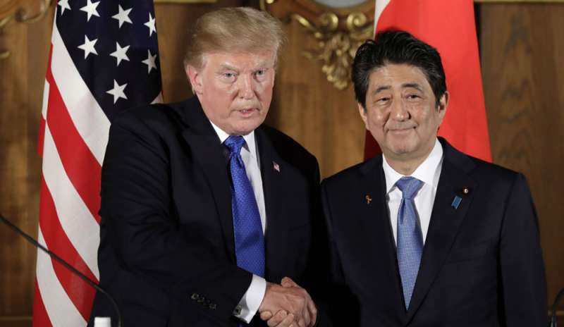 Trump vede Abe: in agenda il summit con Kim