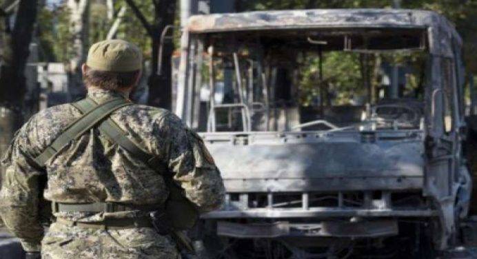 Ucraina: colpi di mortaio su una scuola a Donetsk, 11 morti