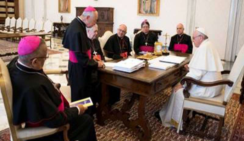 Vaticano, il Papa incontra i vertici della Conferenza Episcopale del Venezuela