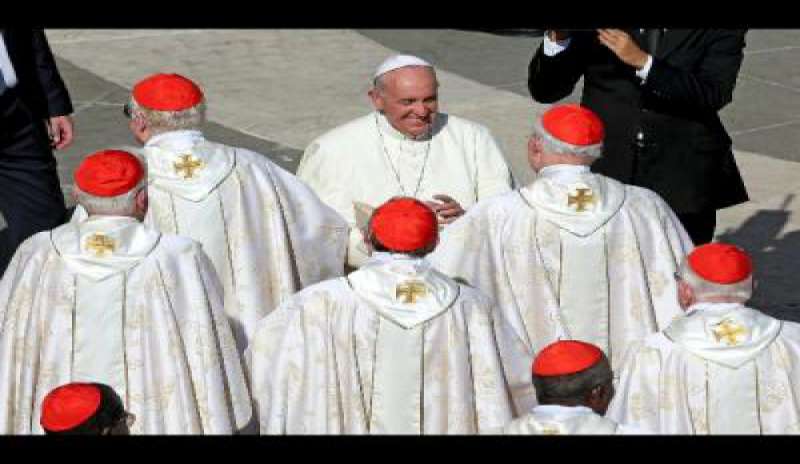Vescovi africani da Papa Francesco in visita ad Limina