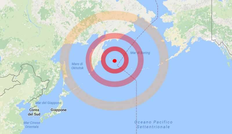 Violento terremoto in Kamchatka: lanciata l'allerta tsunami