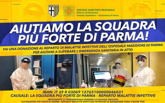 L'iniziativa del Parma Calcio
