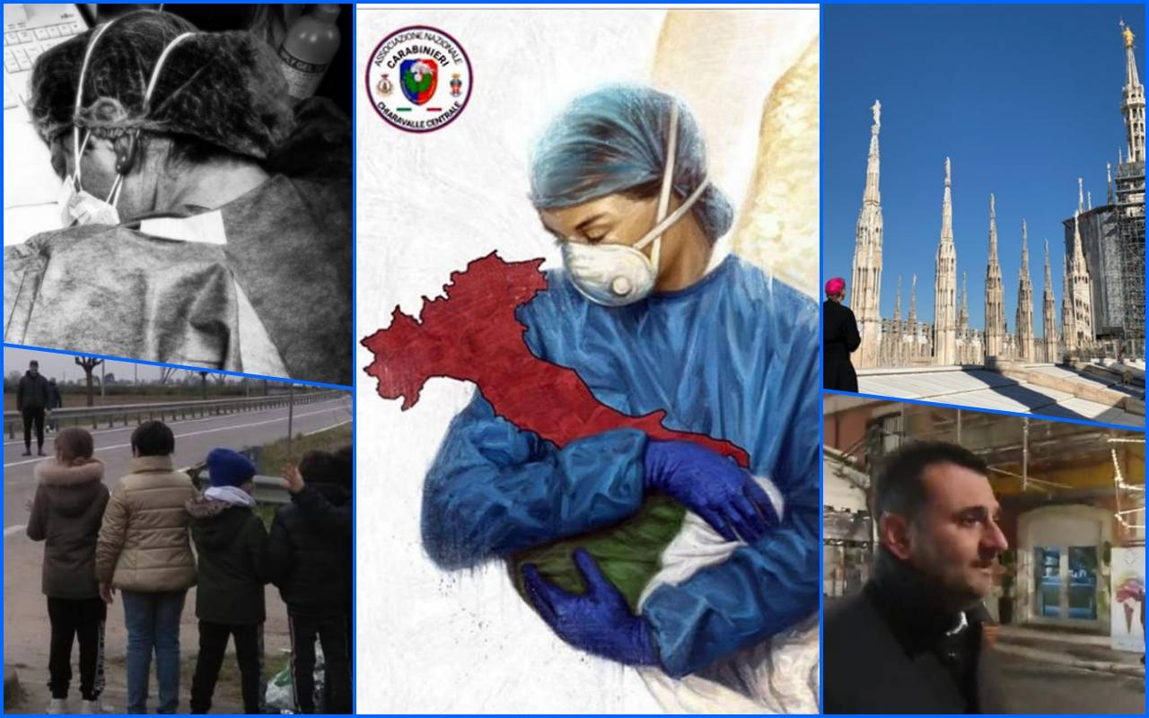 Dal sindaco che piange all’infermiera stremata: le immagini dell’Italia che commuovono il mondo