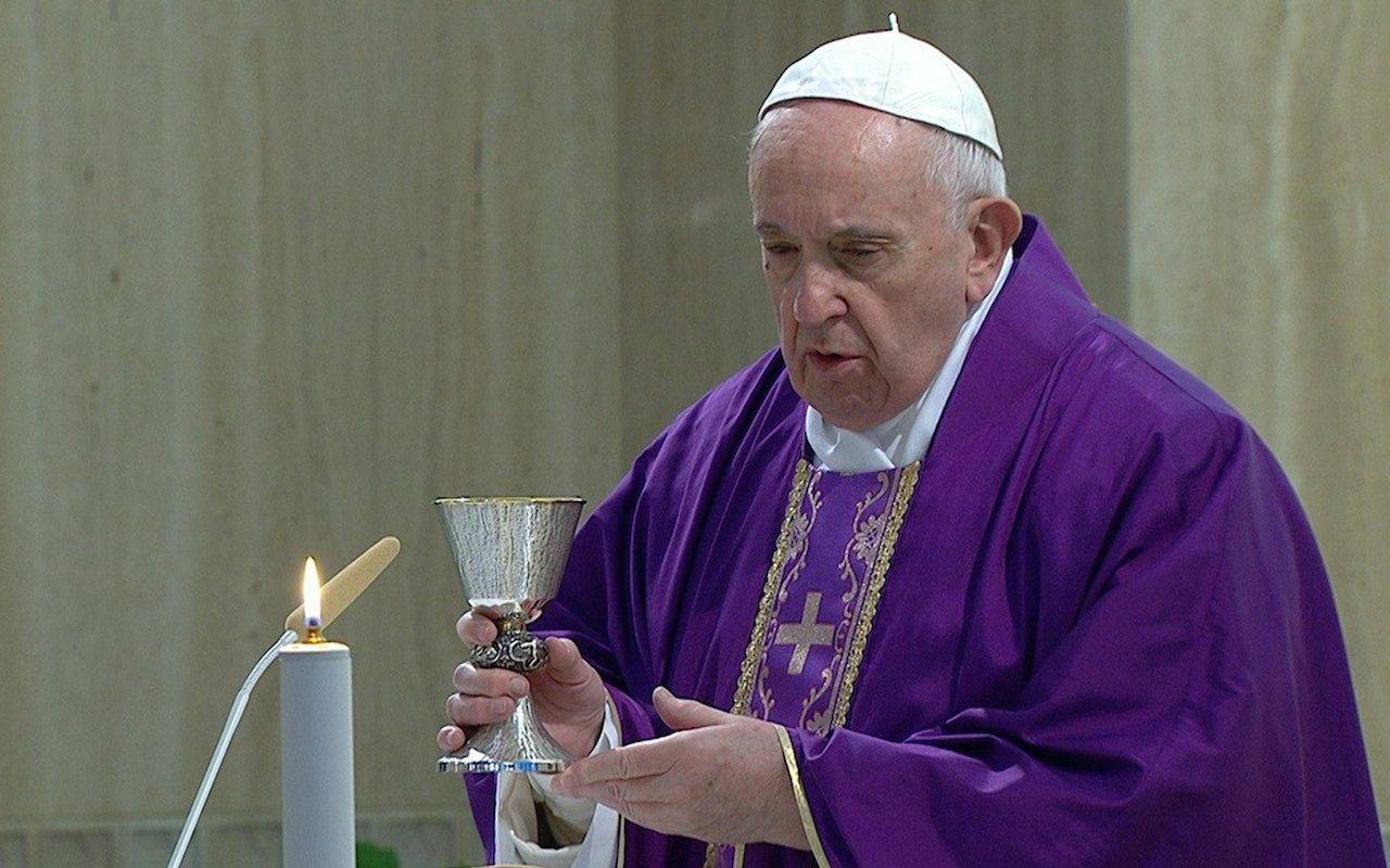 Anniversario di preghiera per papa Francesco