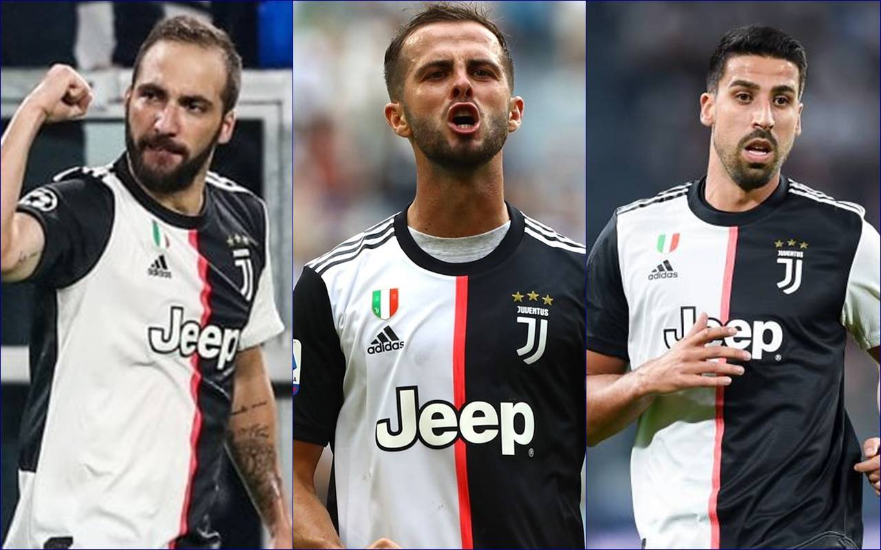 Juventus: Higuain, Pjanic e Khedira lasciano Torino