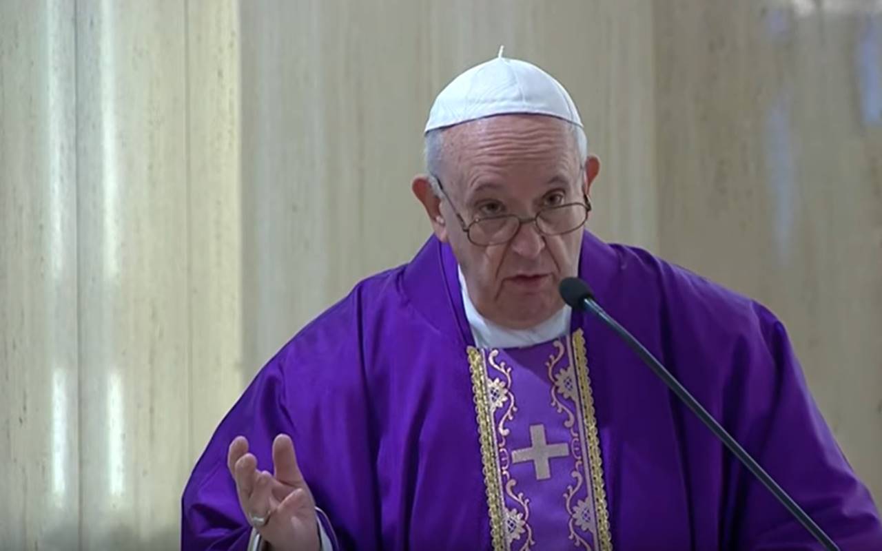 Papa Francesco: “La preghiera”. Omelia a Casa Santa Marta, 23 marzo 2020
