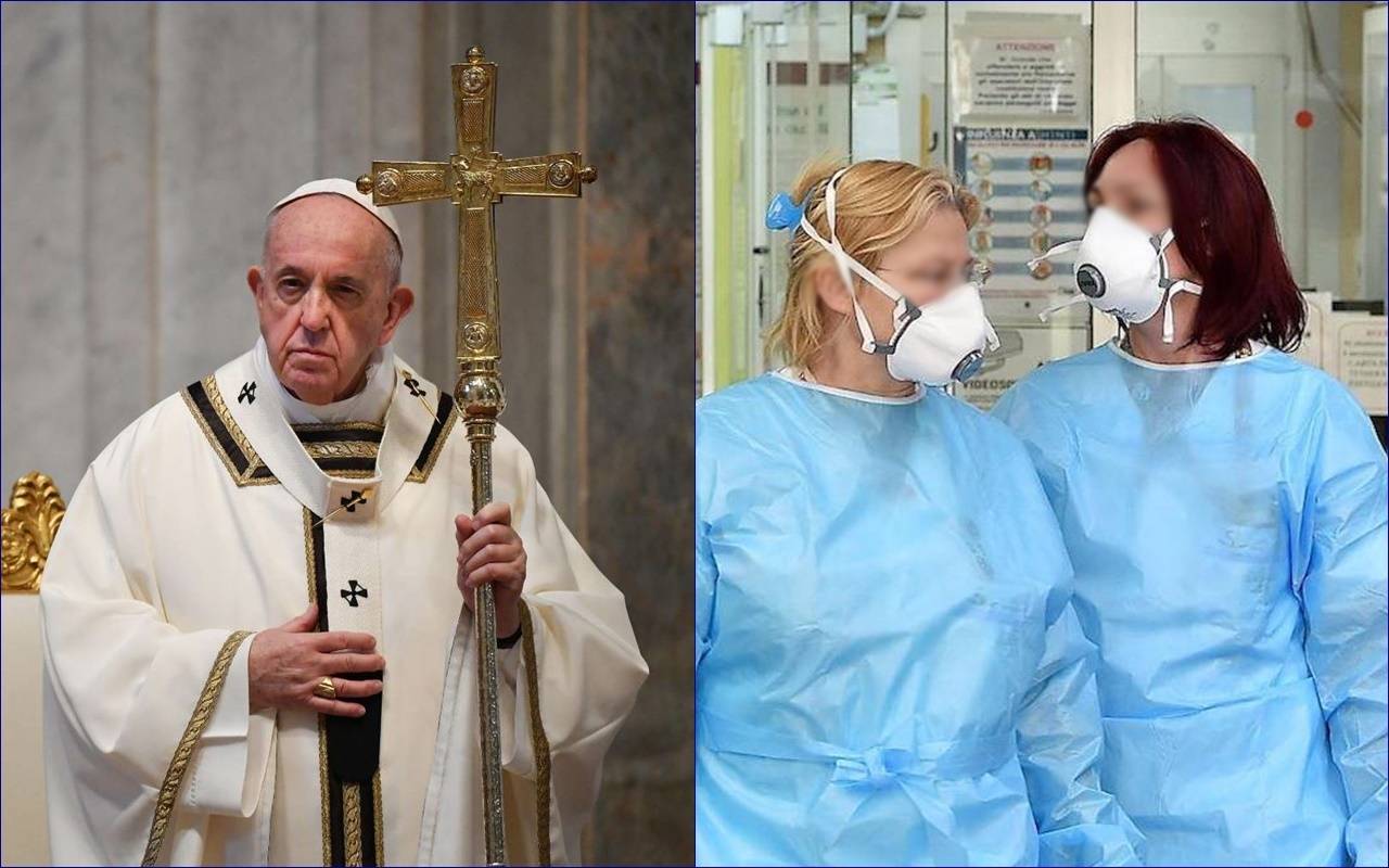 Il Papa ricorda il ruolo delle donne “in questo tempo di emergenza sanitaria”