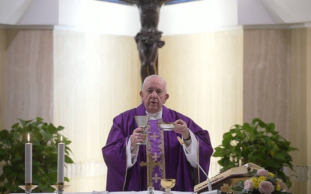 Il video integrale della Messa a Santa Marta celebrata da Papa Francesco