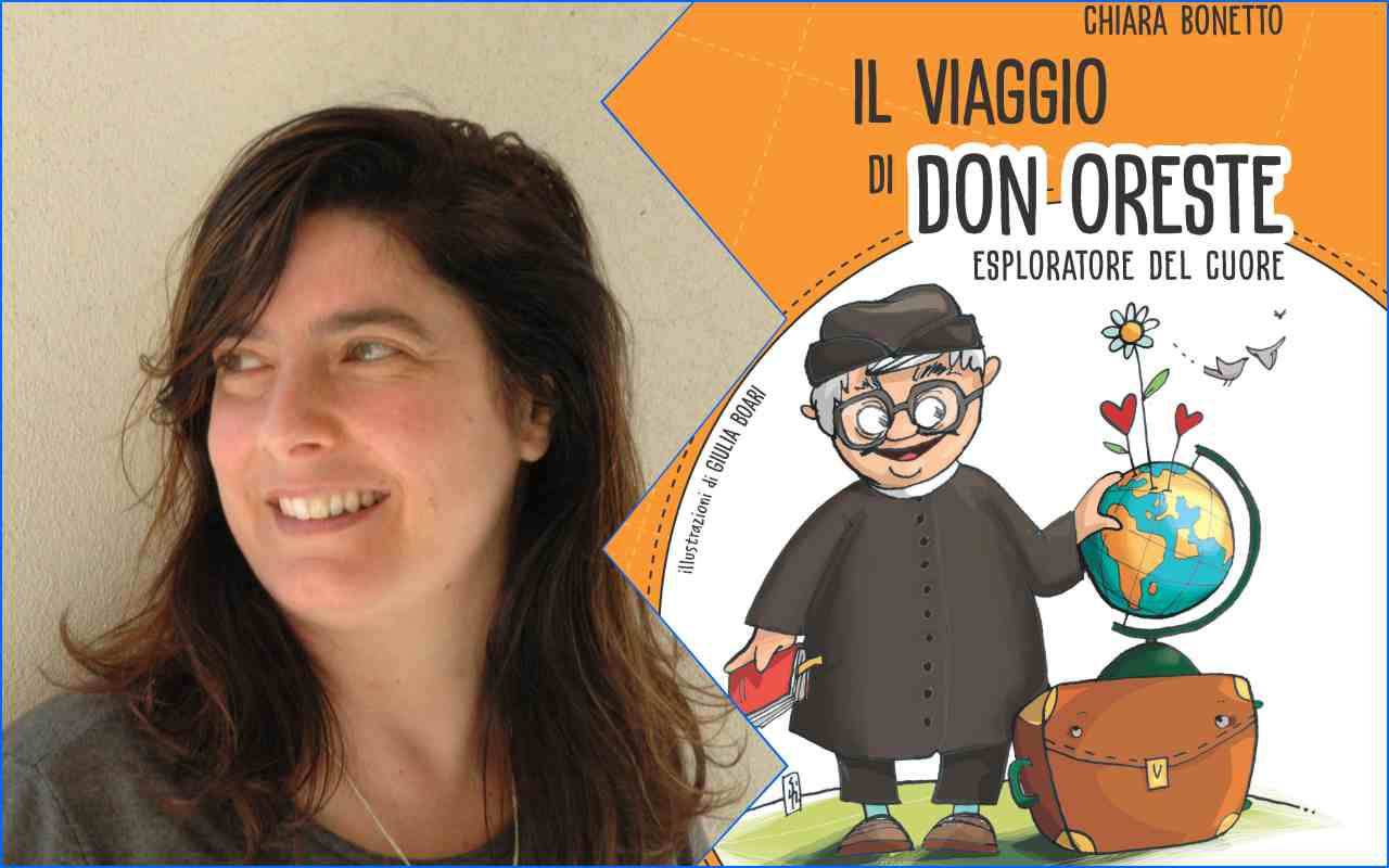 “Il viaggio di don Oreste”, Chiara Bonetto: “Un libro per raccontare ai bambini un eroe positivo”