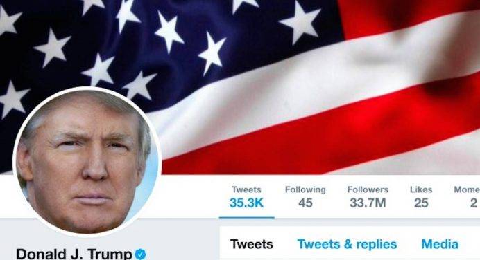 Covid: negli Usa quasi 800 morti in 24 ore. Twitter oscura Trump