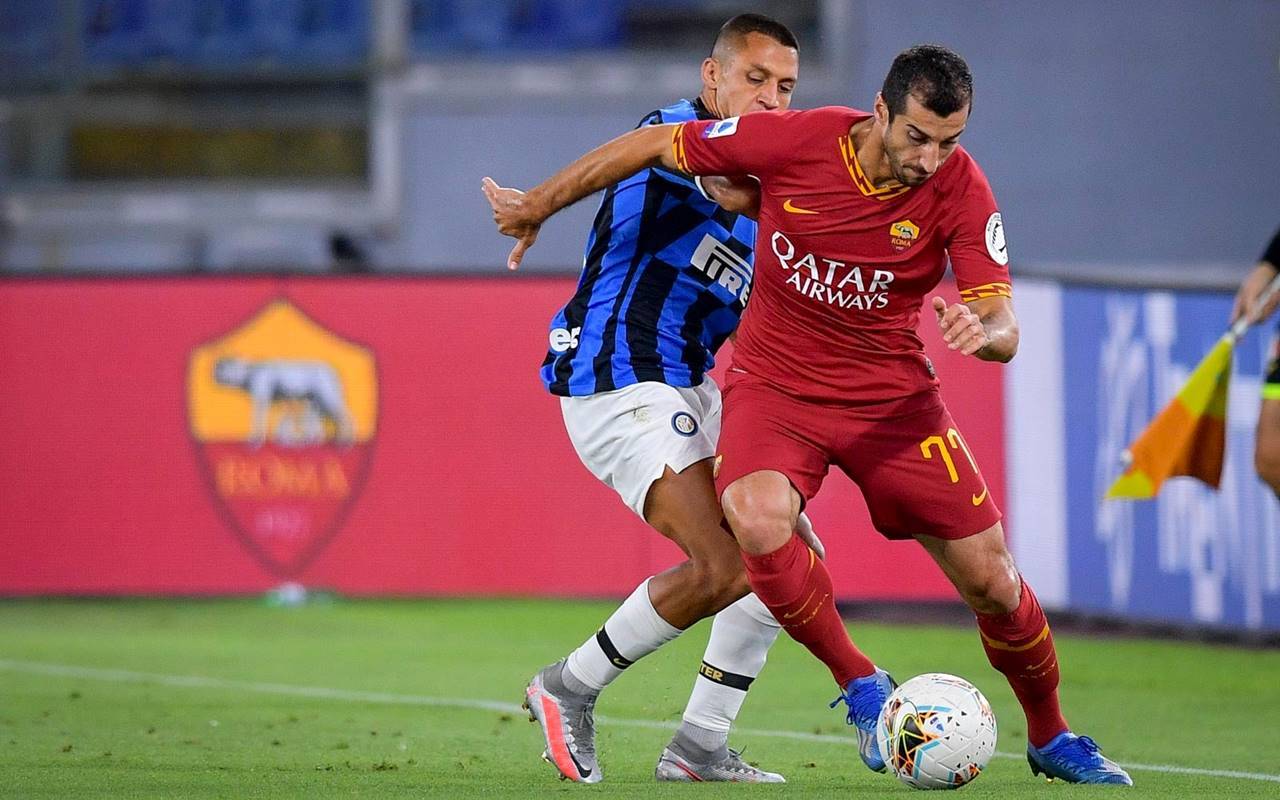 L’Inter strappa il pari alla Roma: la Juve ha il match point