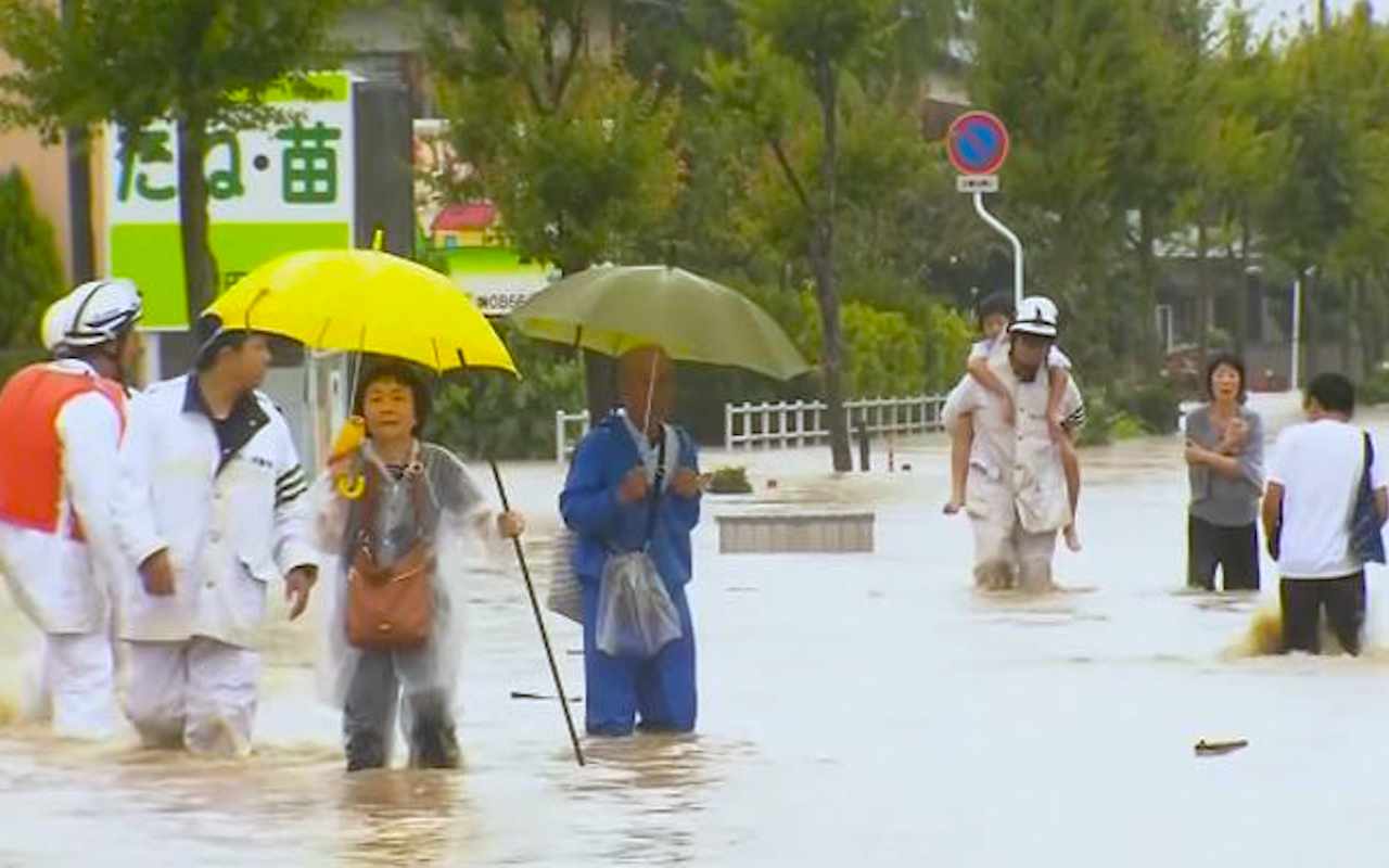 In Giappone il meteo impazzito preoccupa la popolazione
