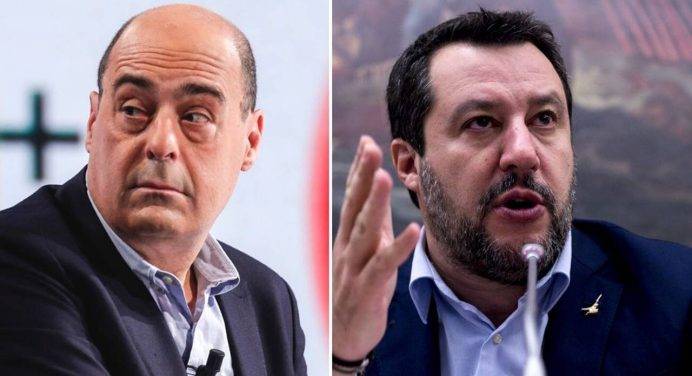 Scintille agostane tra Zingaretti e Salvini