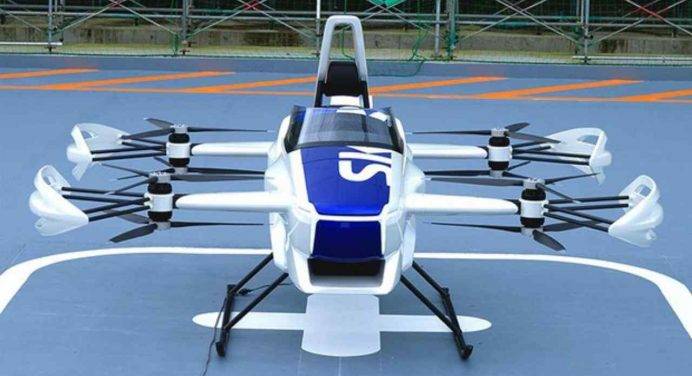 SkyDrive SD-03: l’innovativo drone monoposto prende il volo