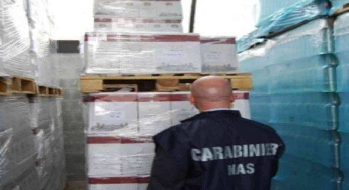 Messina: sequestrate dai Nas in un supermercato 14.000 bottiglie di acqua minerale