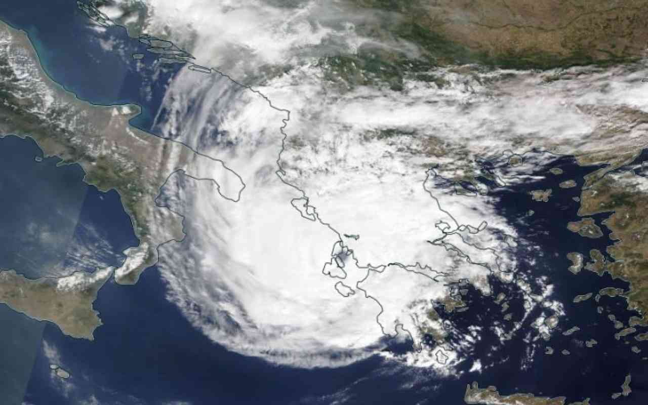Un ciclone tropicale si abbatte sulla Grecia