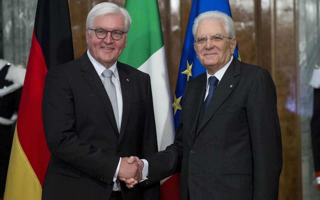 Mattarella incontra Steinmeier: “Tra Italia e Germania amicizia solidissima”