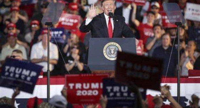 Folla per Trump in Pennsylvania, chiede “altri quattro anni”