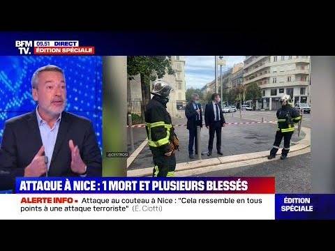 Attacco terroristico a Nizza: 3 morti “sgozzati” o “decapitati” a Notre-Dame