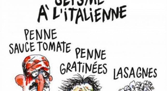 Sisma 2016, archiviata la denuncia di Amatrice a Charlie Hebdo