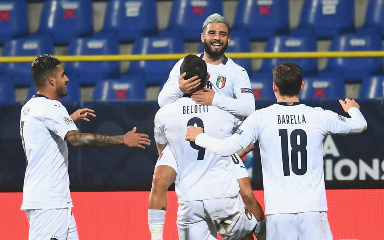 Nations League, l’Italia non sbaglia in Bosnia: Belotti-Berardi, Azzurri alle Final 4