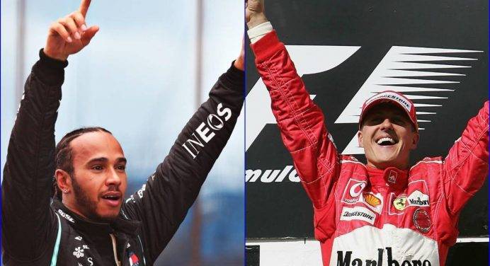Formula 1, Hamilton è leggenda: sette volte campione come Schumi