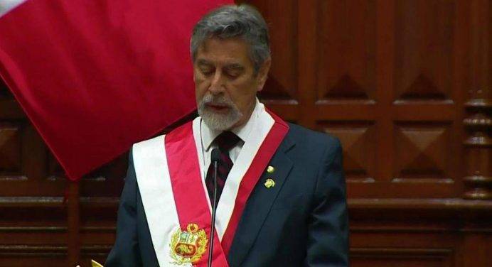 Perù: giura il nuovo governo del neo presidente Sagasti