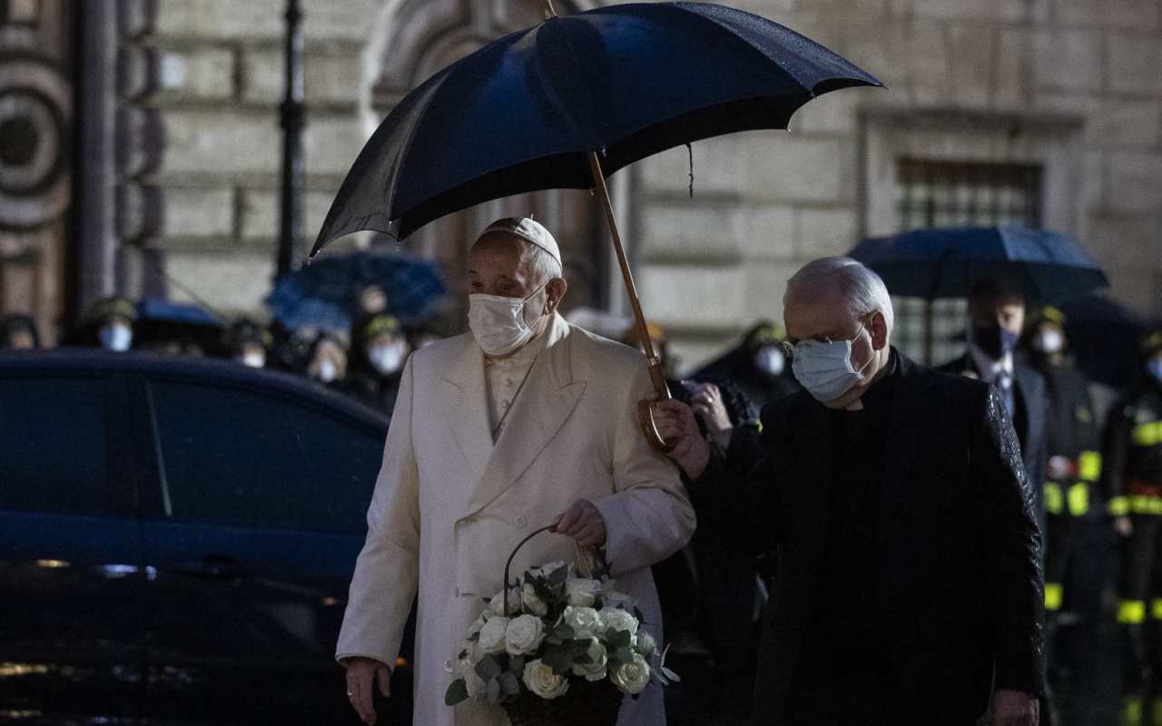 Immacolata, il Papa si è recato stamattina a Piazza di Spagna e a Santa Maria Maggiore