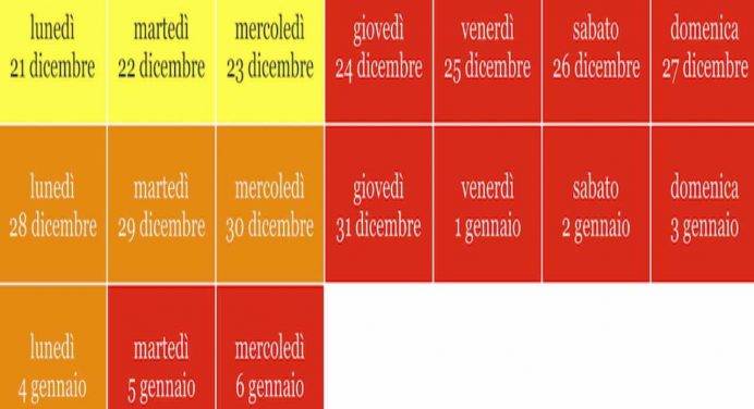 Covid, da oggi l’Italia è in zona rossa: cosa si può fare e cosa no