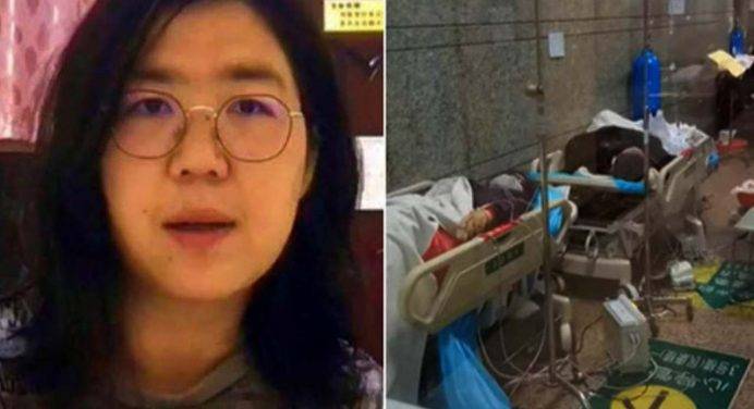 Cina: 4 anni alla giornalista che raccontò la verità sul covid a Wuhan
