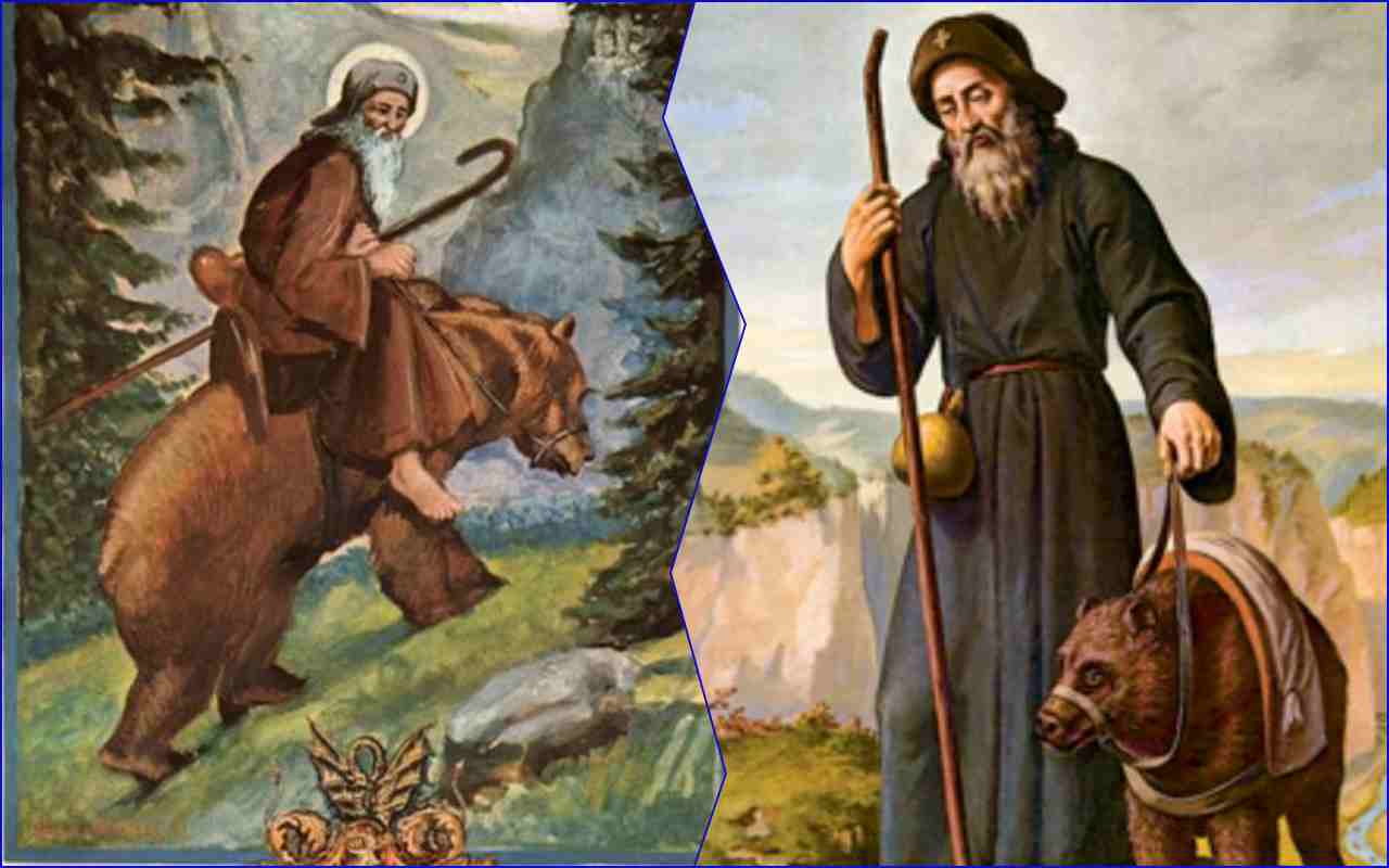 La leggenda di San Romedio e l’orso