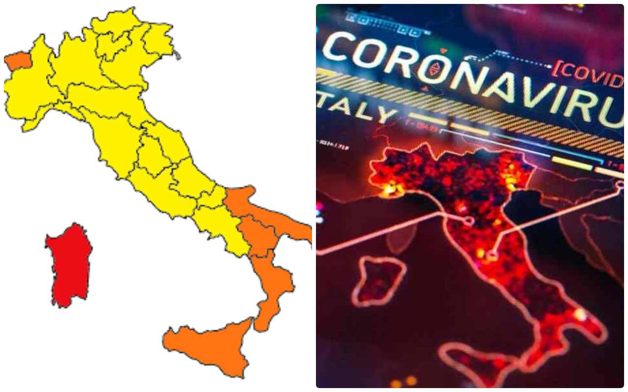 Covid, da oggi quasi tutta Italia in zona gialla. Vietati i viaggi dall’India