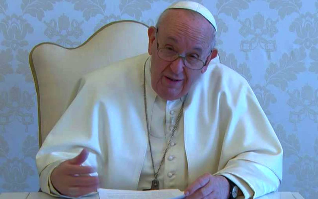 Il Papa riceve Alberto e Charlene di Monaco in udienza in Vaticano