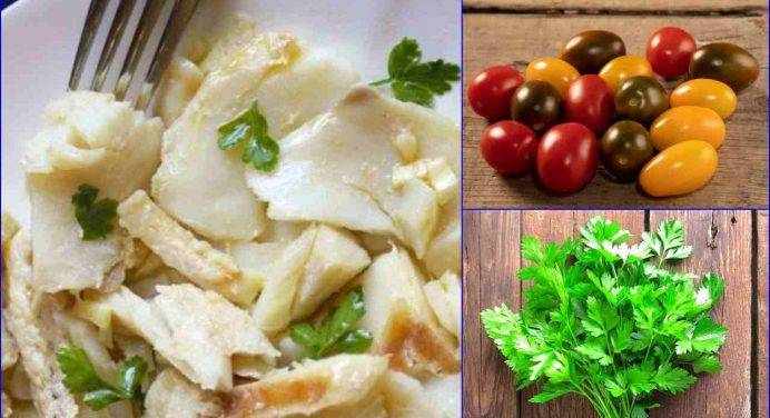 Baccalà in insalata: il secondo piatto che non ti aspetti